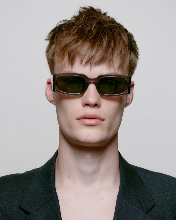 Alex / Grey Transparent & Graphite Green Lens - Shade Files